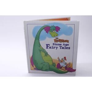The Flintstones Stone Age Fairy Tales Picture Book, 1994 Vintage ~ 260122-WH 914